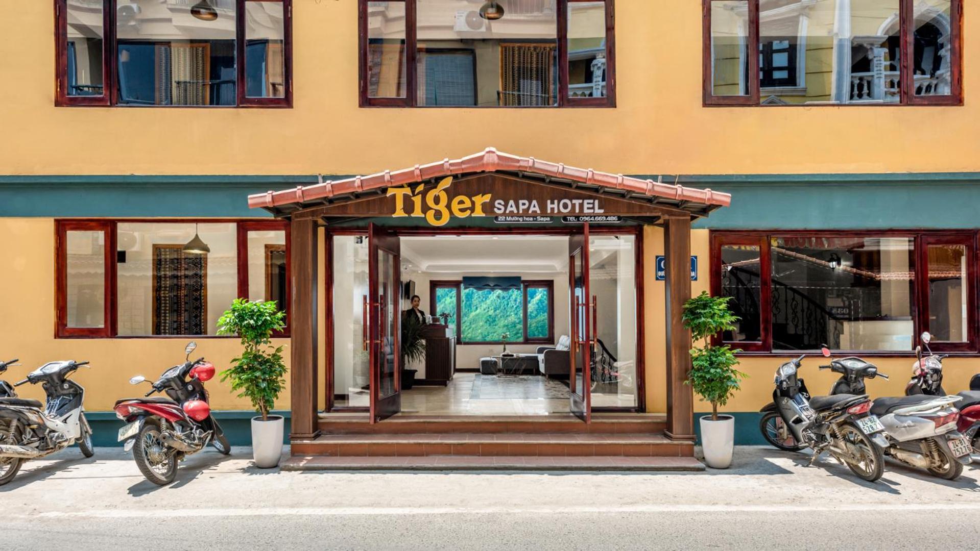 Tiger Sapa Hotel Buitenkant foto